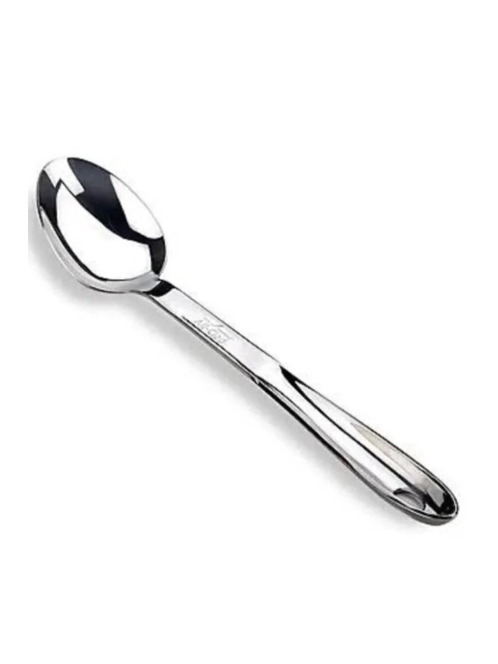 ALL CLAD Large Stainless Steel Solid 13.5in Serving Spoon NWT